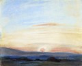 Study of Sky Setting Sun Romantic Eugene Delacroix